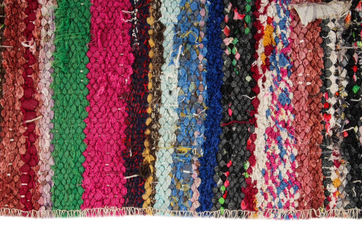 4x7 Multicolor Turkish Tribal Rug