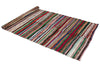 4x7 Multicolor Turkish Tribal Rug