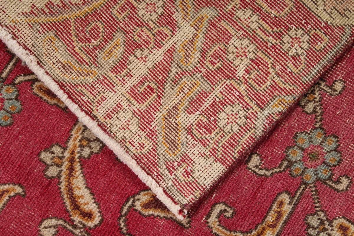9x12 Magenta and Multicolor Modern Contemporary Rug