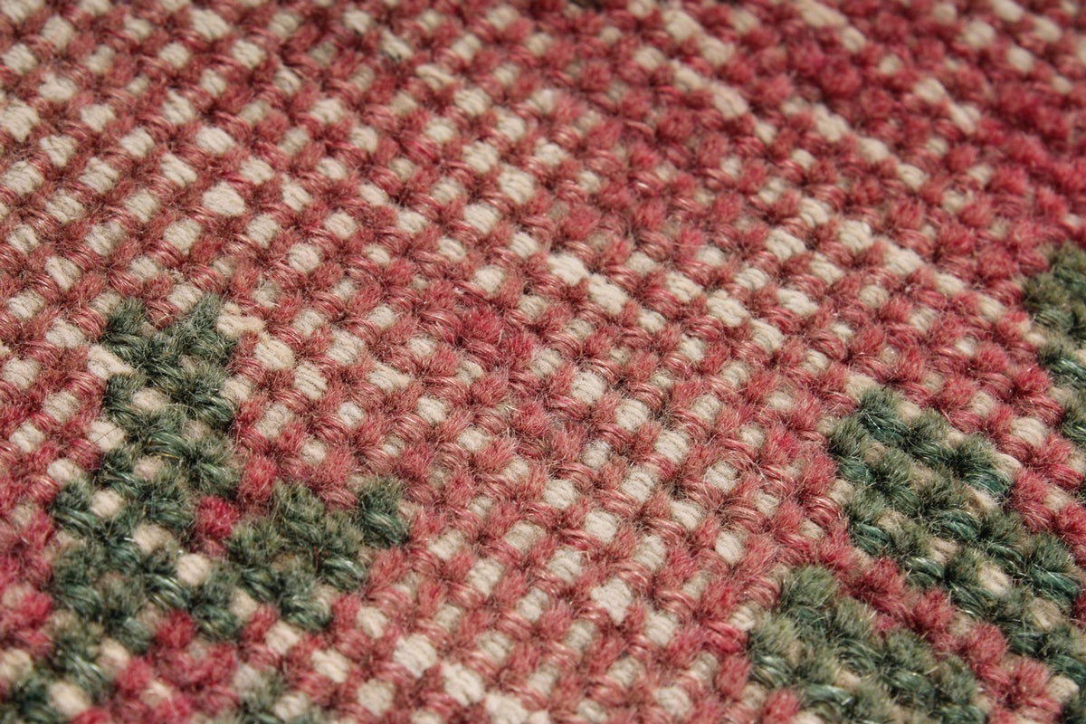 9x12 Magenta and Multicolor Modern Contemporary Rug