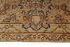 8x11 Navy and Light Brown Turkish Traditional Rug