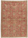 7x10 Rust and Multicolor Modern Contemporary Rug