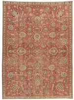 7x10 Rust and Multicolor Modern Contemporary Rug
