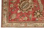 7x10 Rust and Multicolor Modern Contemporary Rug