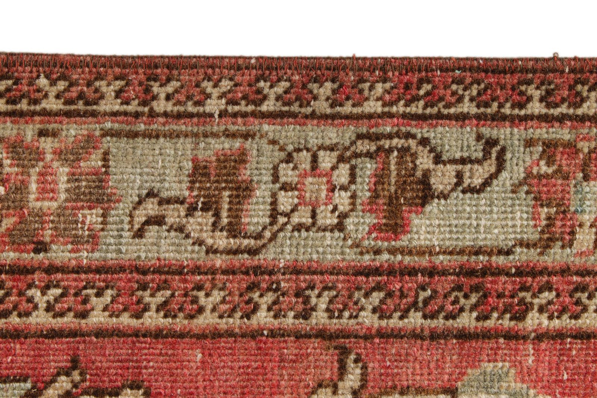 7x10 Rust and Multicolor Modern Contemporary Rug