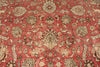 7x10 Rust and Multicolor Modern Contemporary Rug