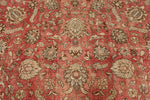 7x10 Rust and Multicolor Modern Contemporary Rug
