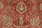 7x10 Rust and Multicolor Modern Contemporary Rug