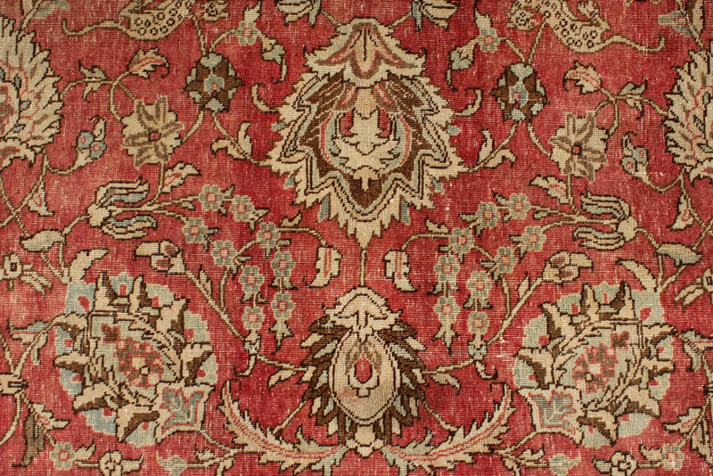 7x10 Rust and Multicolor Modern Contemporary Rug