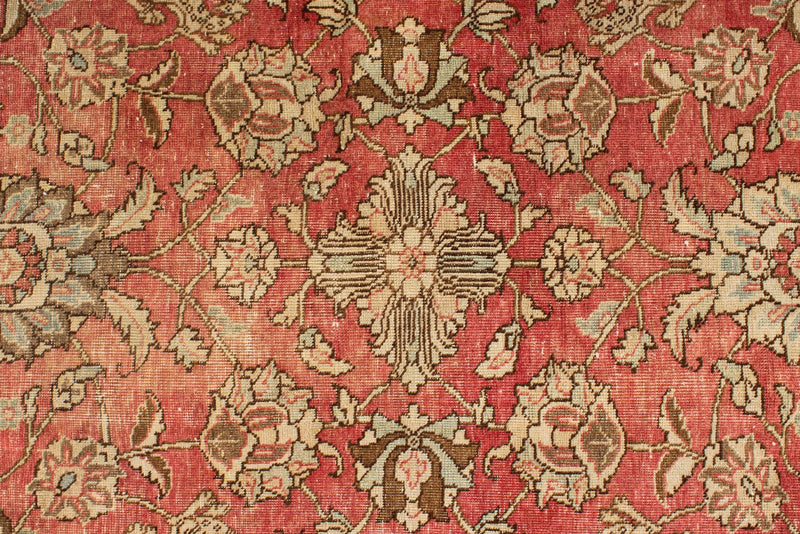 7x10 Rust and Multicolor Modern Contemporary Rug