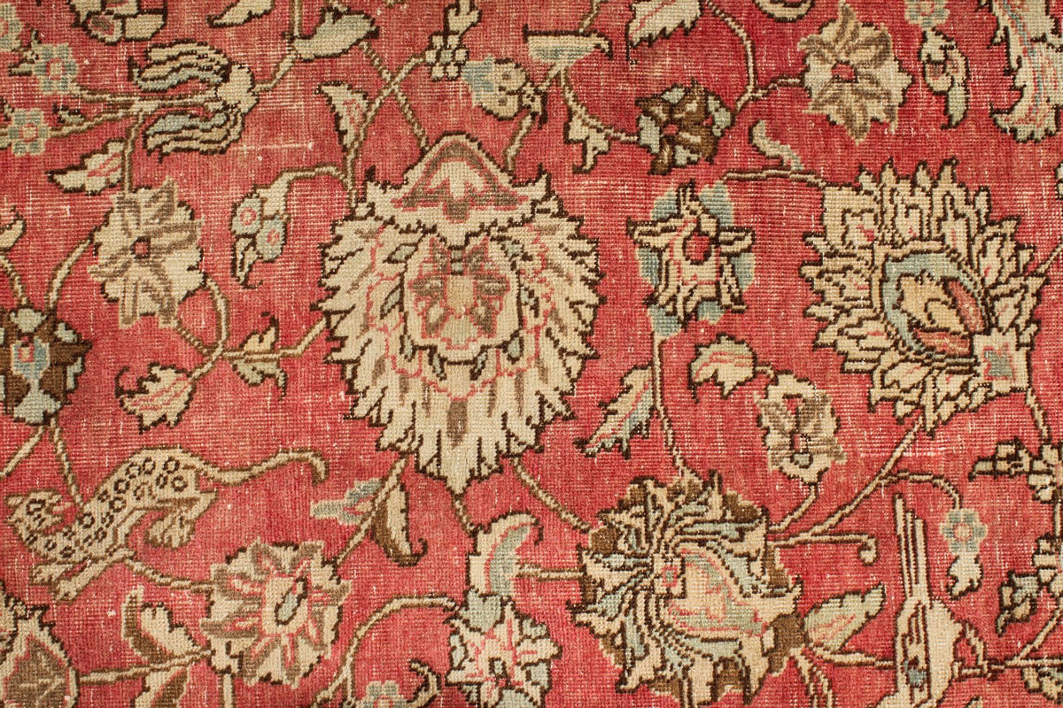 7x10 Rust and Multicolor Modern Contemporary Rug