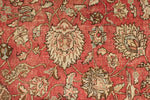 7x10 Rust and Multicolor Modern Contemporary Rug