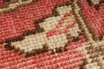 7x10 Rust and Multicolor Modern Contemporary Rug