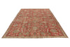 7x10 Rust and Multicolor Modern Contemporary Rug