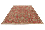 7x10 Rust and Multicolor Modern Contemporary Rug