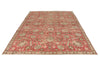 7x10 Rust and Multicolor Modern Contemporary Rug