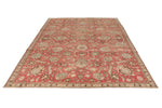 7x10 Rust and Multicolor Modern Contemporary Rug
