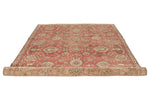 7x10 Rust and Multicolor Modern Contemporary Rug