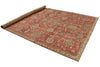 7x10 Rust and Multicolor Modern Contemporary Rug