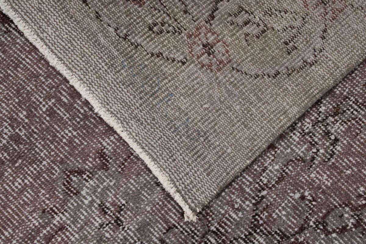 6x10 Light Purple and Gray Modern Contemporary Rug