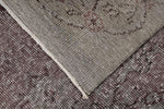 6x10 Light Purple and Gray Modern Contemporary Rug