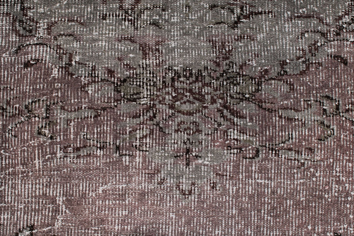 6x10 Light Purple and Gray Modern Contemporary Rug