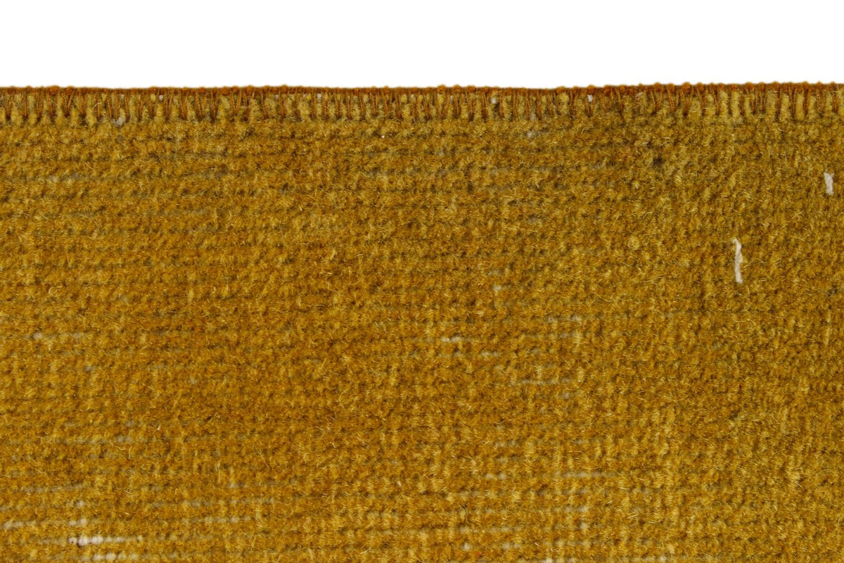 7x10 Mustard and Multicolor Turkish Anatolian Rug