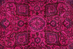 7x10 Magenta and Purple Kazak Tribal Rug