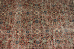 7x10 Rust and Ivory Turkish Anatolian Rug