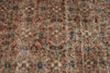 7x10 Rust and Ivory Turkish Anatolian Rug