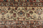 7x10 Rust and Ivory Turkish Anatolian Rug