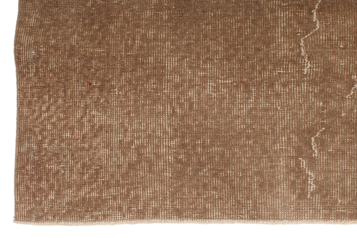 6x10 Light Brown and Red Turkish Anatolian Rug