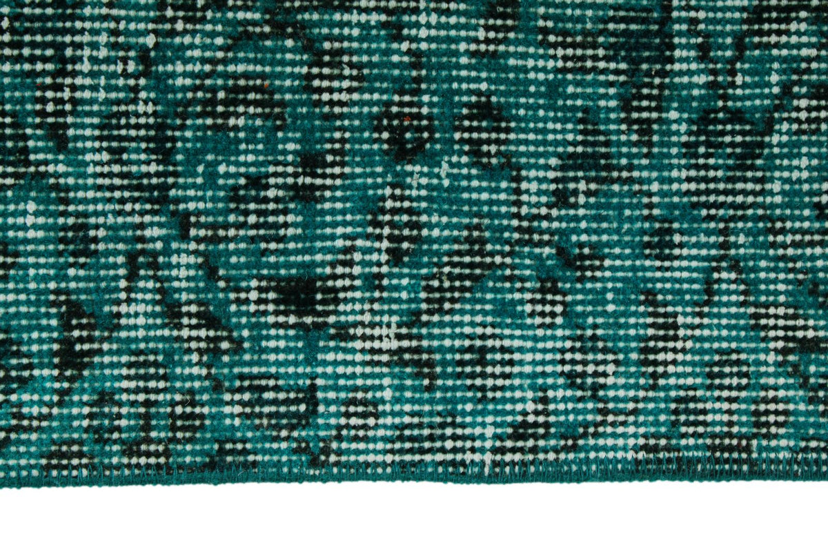 7x11 Blue and Turquoıse Turkish Anatolian Rug