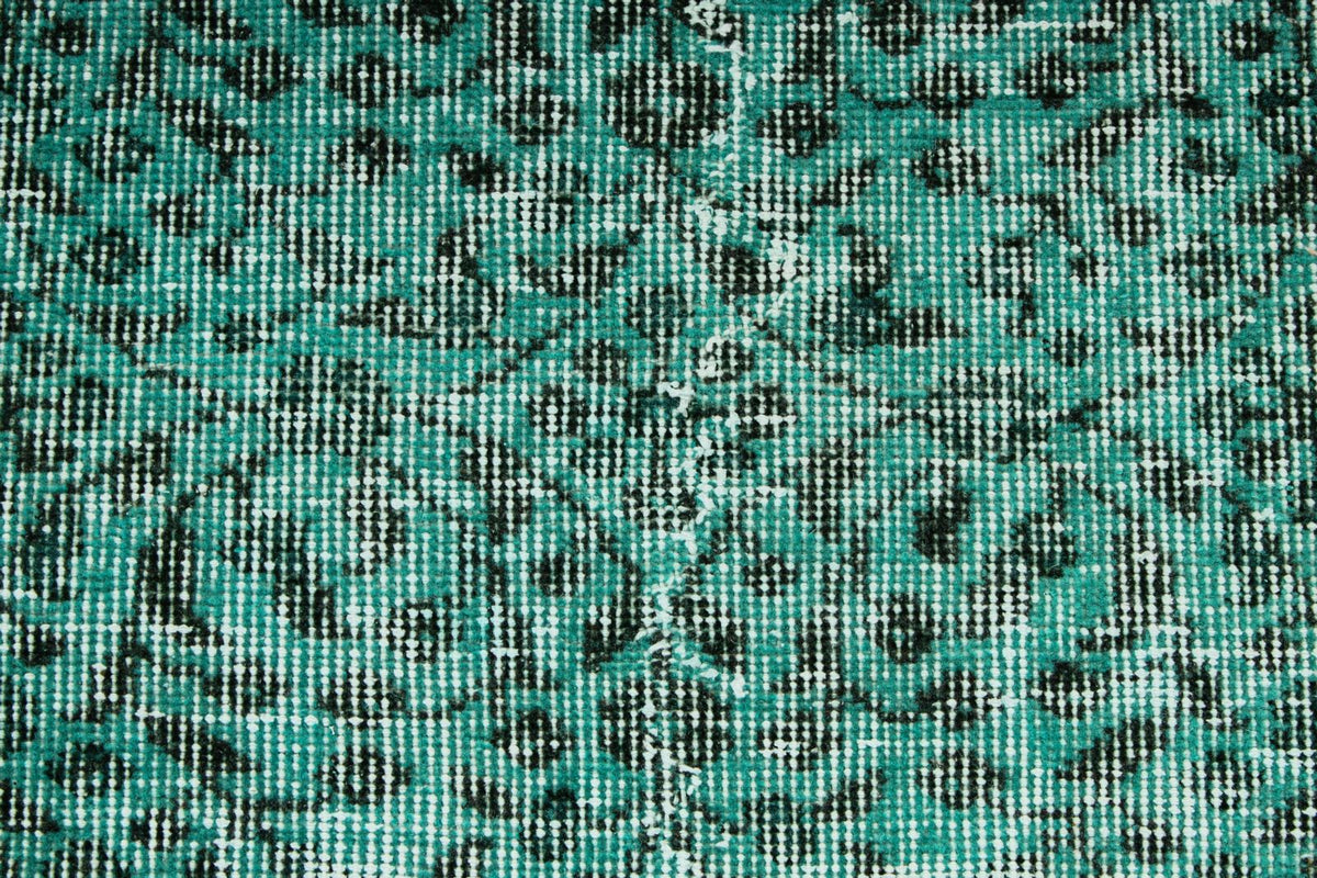 7x11 Blue and Turquoıse Turkish Anatolian Rug