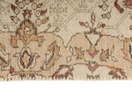 6x10 Light Brown and Brown Turkish Anatolian Rug