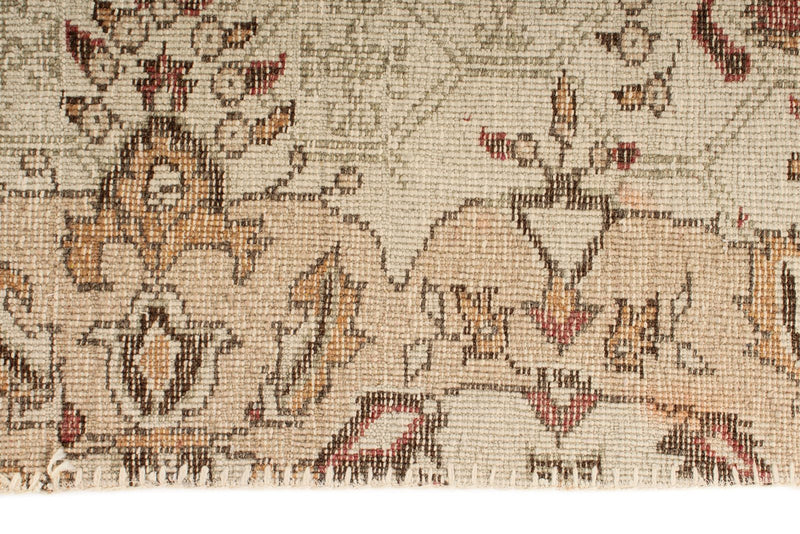 6x10 Light Brown and Brown Turkish Anatolian Rug
