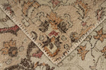 6x10 Light Brown and Brown Turkish Anatolian Rug