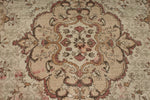6x10 Light Brown and Brown Turkish Anatolian Rug