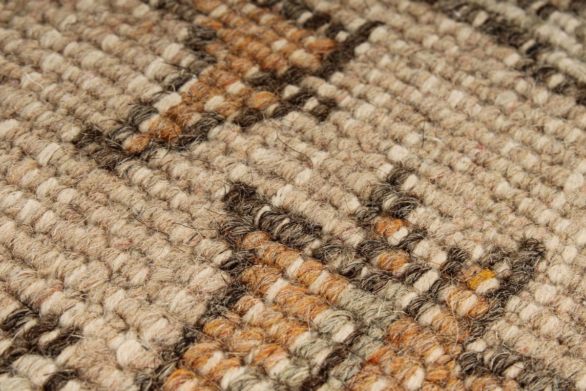 6x10 Light Brown and Brown Turkish Anatolian Rug