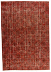 7x10 Orange and Brown Turkish Anatolian Rug