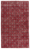 6x11 Red and Multicolor Turkish Anatolian Rug