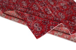 6x11 Red and Multicolor Turkish Anatolian Rug