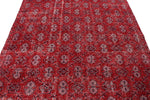 6x11 Red and Multicolor Turkish Anatolian Rug