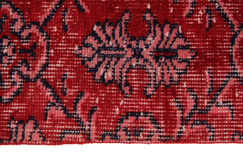 6x11 Red and Multicolor Turkish Anatolian Rug