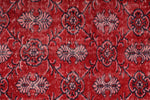 6x11 Red and Multicolor Turkish Anatolian Rug