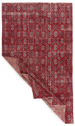 6x11 Red and Multicolor Turkish Anatolian Rug