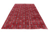 6x11 Red and Multicolor Turkish Anatolian Rug