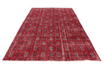 6x11 Red and Multicolor Turkish Anatolian Rug