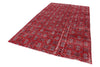 6x11 Red and Multicolor Turkish Anatolian Rug