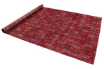 6x11 Red and Multicolor Turkish Anatolian Rug
